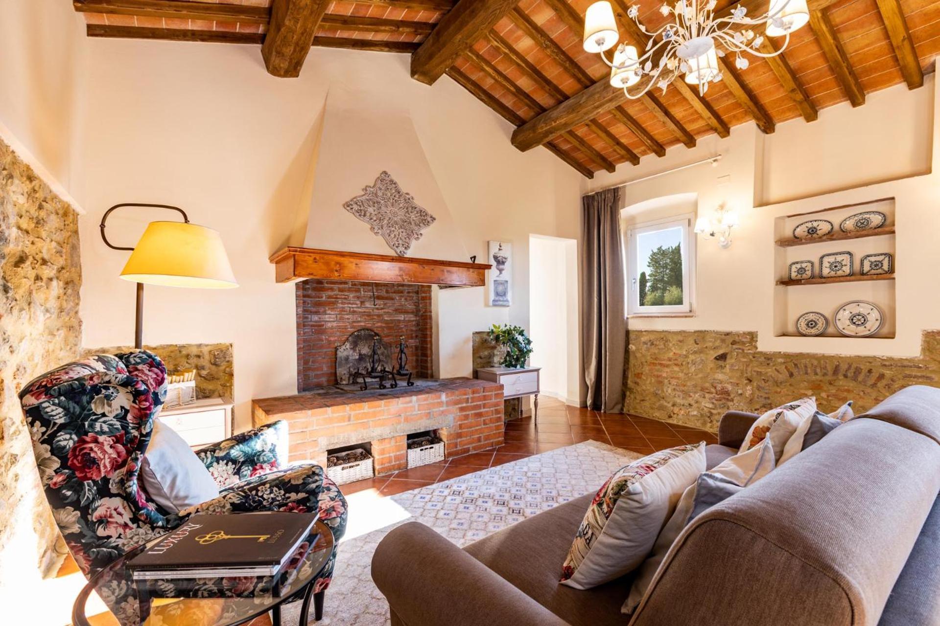 Gorgeous Villa Peccioli, With Private Pool, Ac, Wifi Legoli Exterior foto