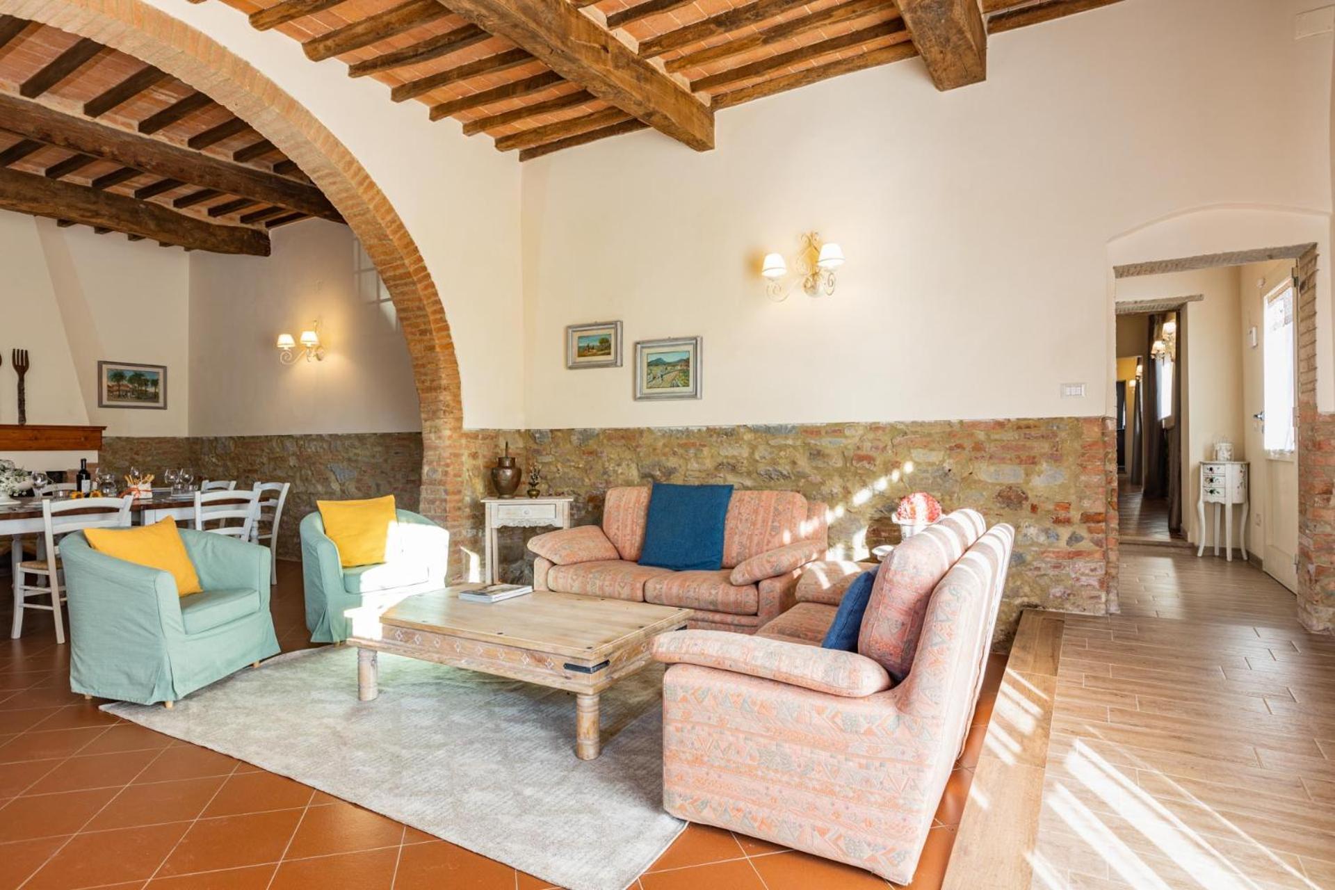 Gorgeous Villa Peccioli, With Private Pool, Ac, Wifi Legoli Exterior foto