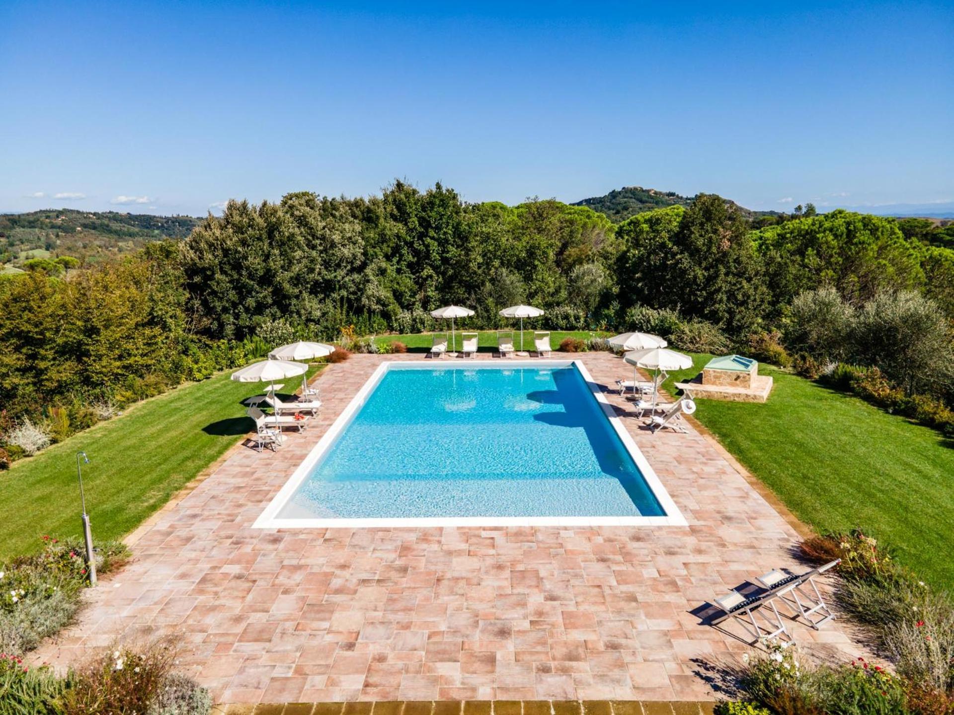 Gorgeous Villa Peccioli, With Private Pool, Ac, Wifi Legoli Exterior foto